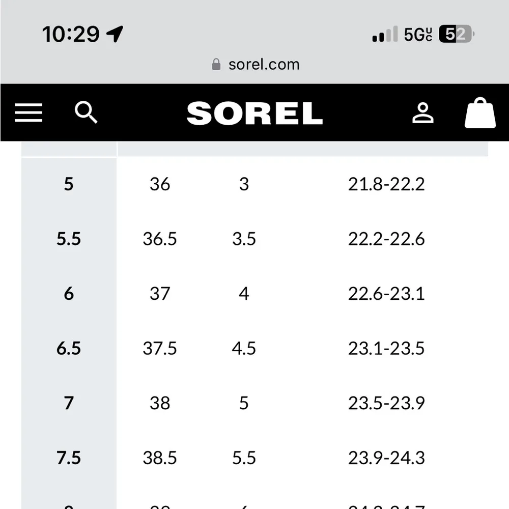 Sorel Yoot PAC 1964 Caribou Black Winter Snow Boots Insulated Waterproof Size 6 - Image 7