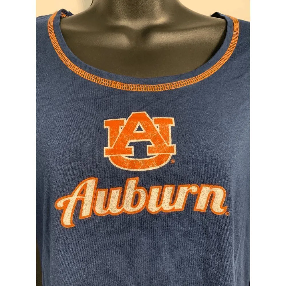 Auburn Long Sleeve T Shirt Blue Size L - Image 6