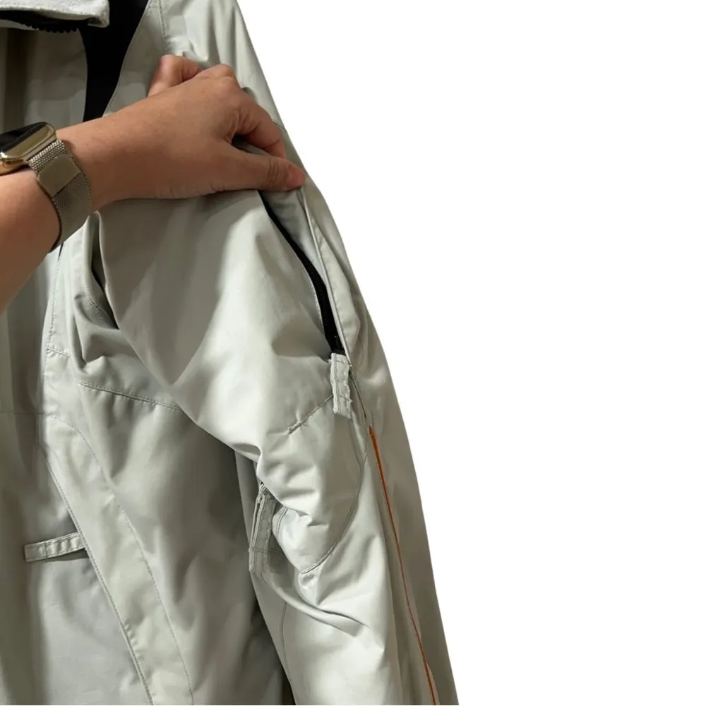 ROSSIGNOL Hooded Perfomance Ski Jacket Beige Sz M Size M - Image 6