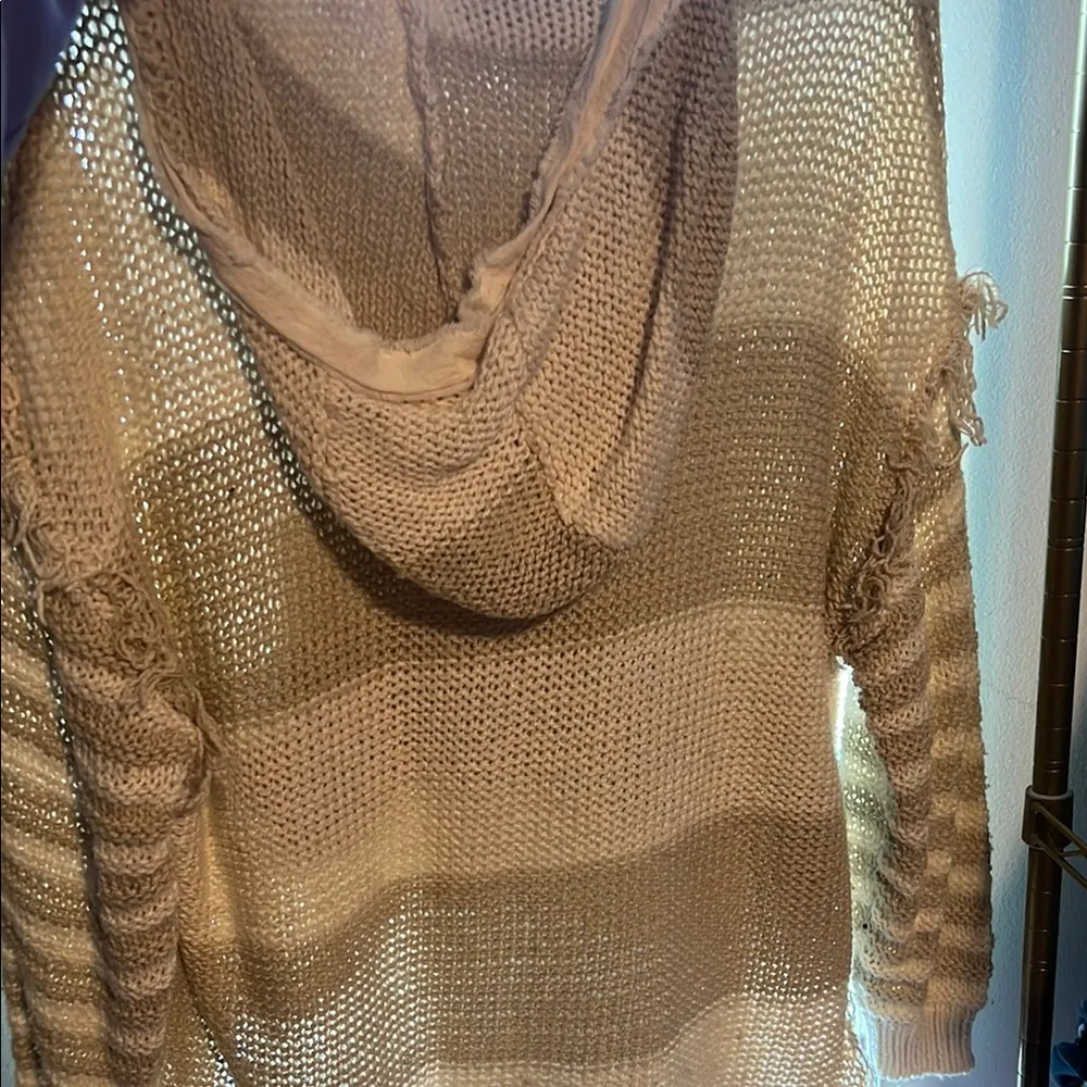 Cozy Cream Knit Sweater - Image 5