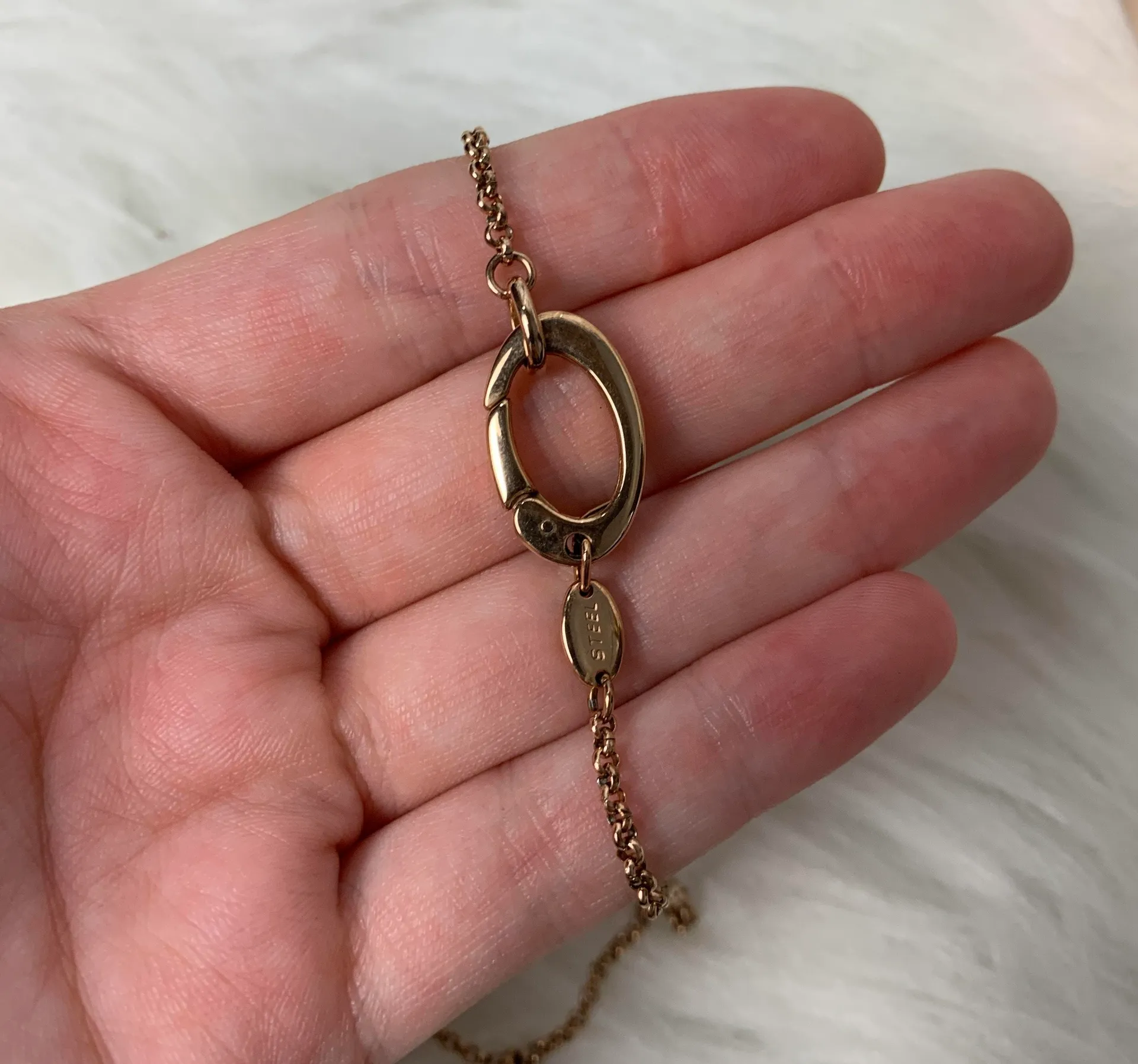 Bronze Rhinestone Bird Pendant Necklace - Image 5