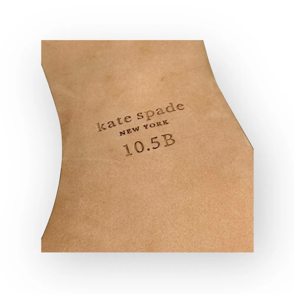 new Kate Spade KSNY ❀ Flourish Flower Accent Heel Mule Sandals ❀ White ❀ 10.5M - Image 13