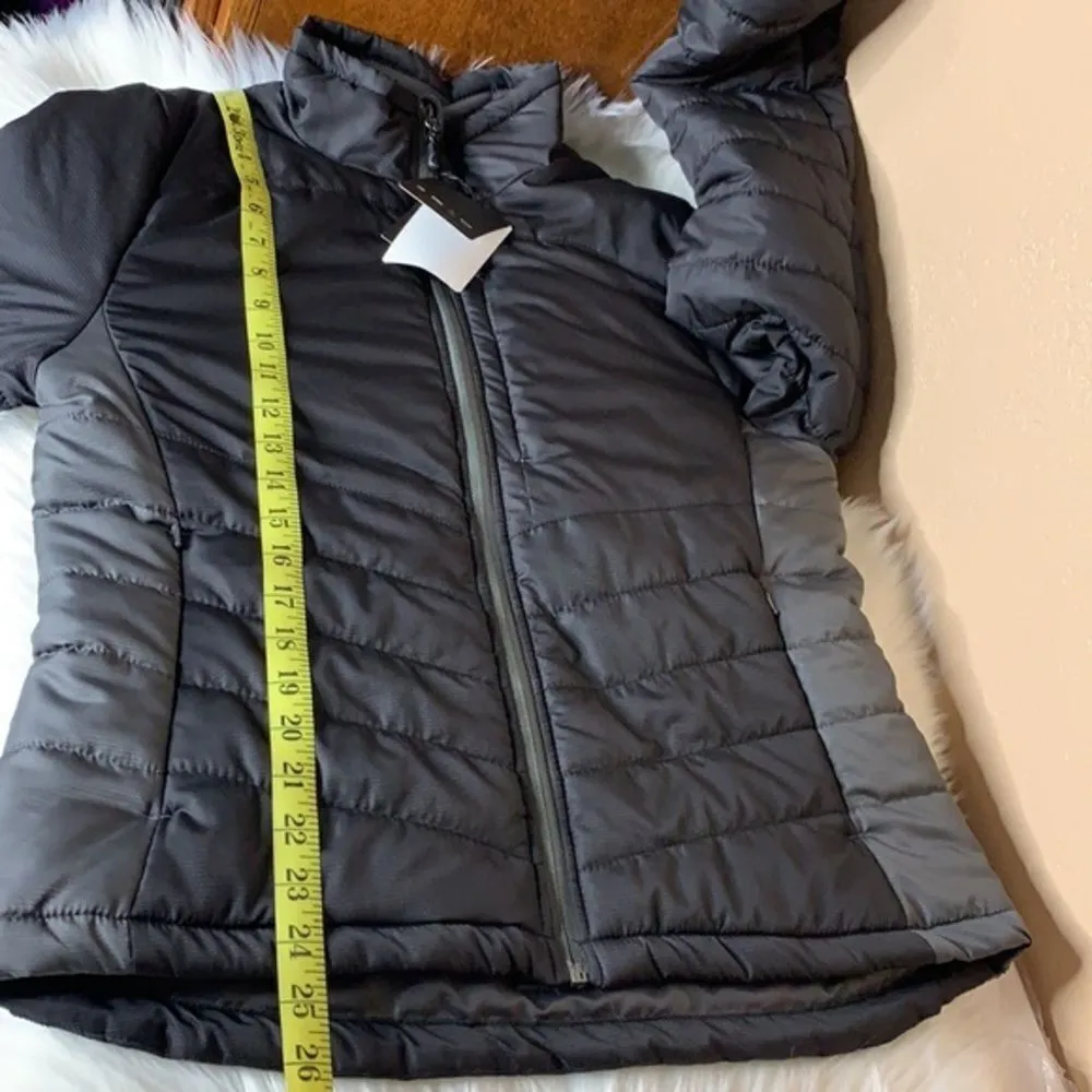 Fossa Women’s Black Puffer Jacket Size Medium Black - Image 8