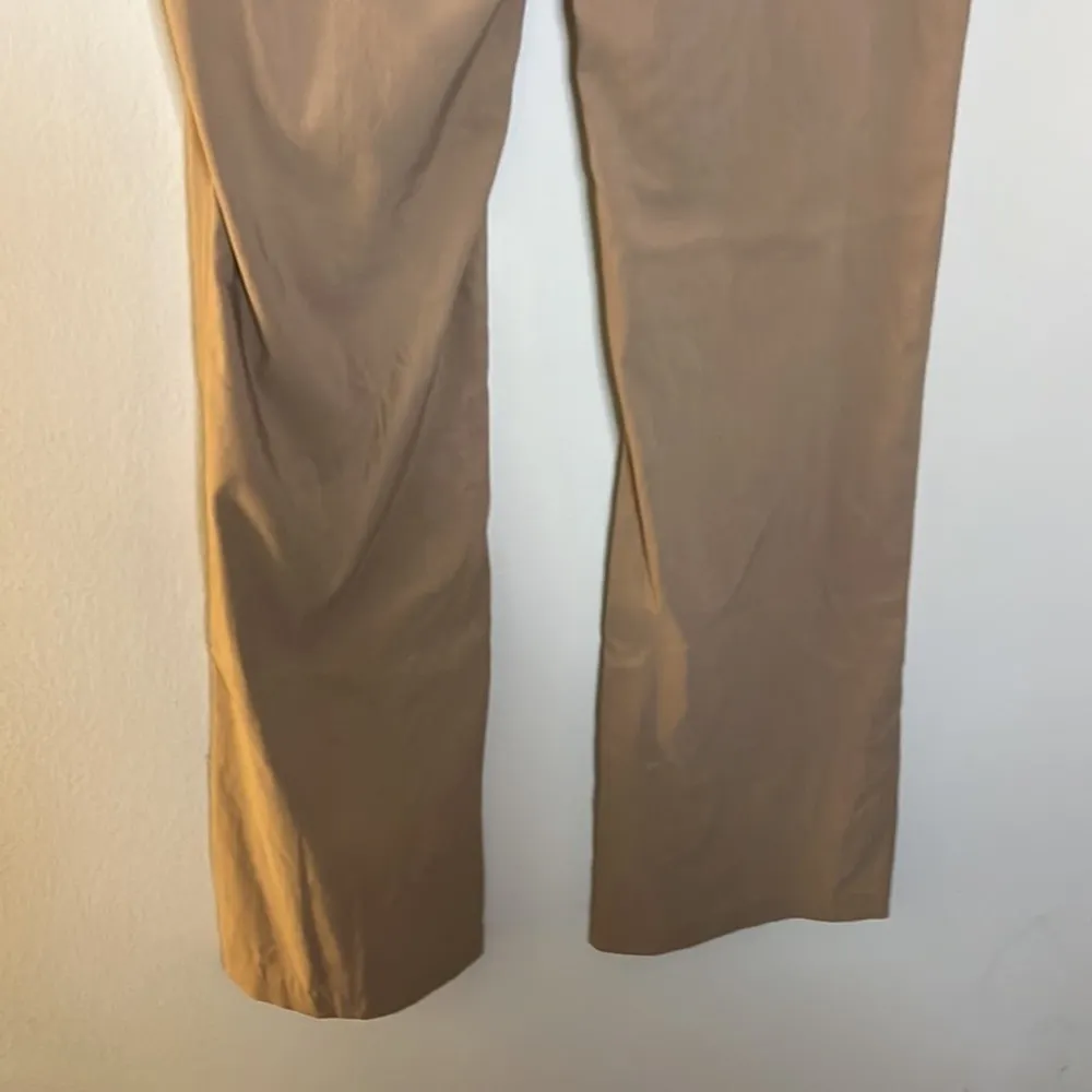Guess Vintage Front Zip Split Hem Straight Leg Pants Size 28 - Image 8
