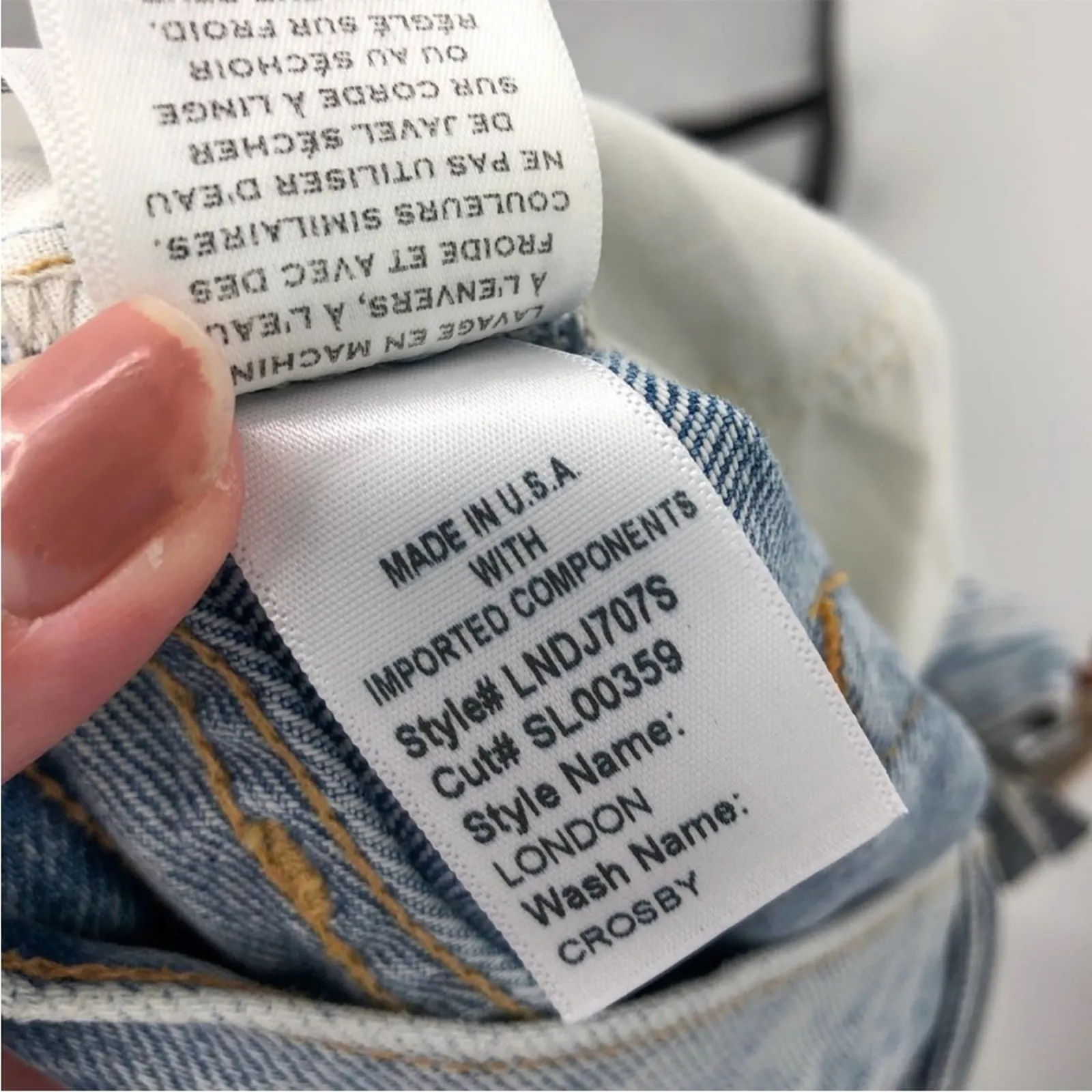 SLVRLAKE London Light Blue Crosby High - Image 8