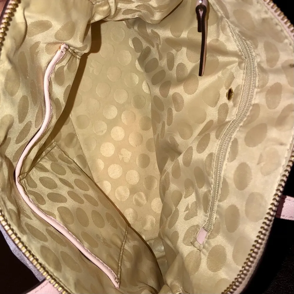 KATE SPADE Pink Cedar Street Maise Leather Top Handle Tote Crossbody NWOT - Image 5