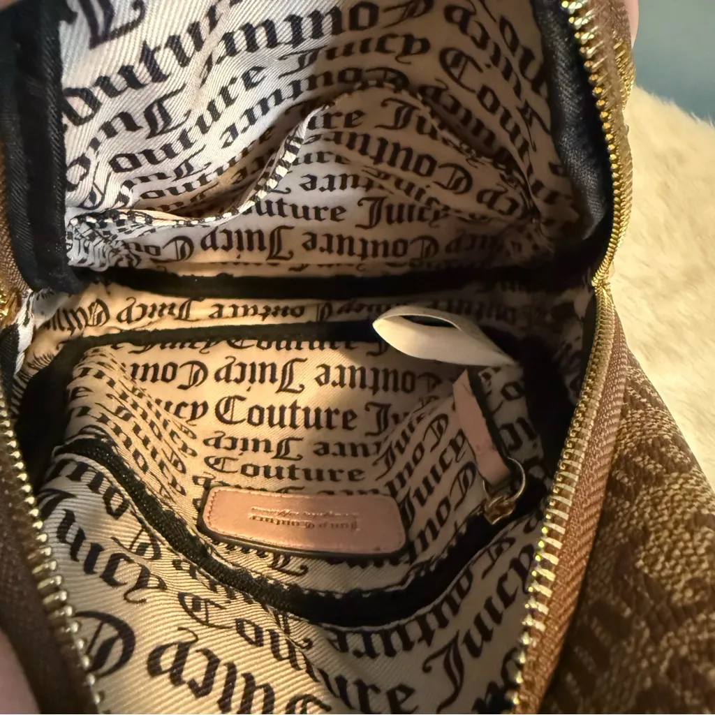 Juicy Couture Chestnut Chino Raising Star Sling Faux Leather Sling Bag - Image 10