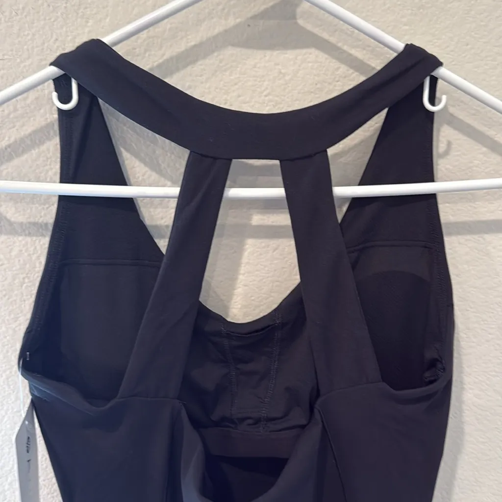 Athleta Transcend Black Sleeveless 7/8 Jumpsuit NWT Women’s Medium M - Image 6