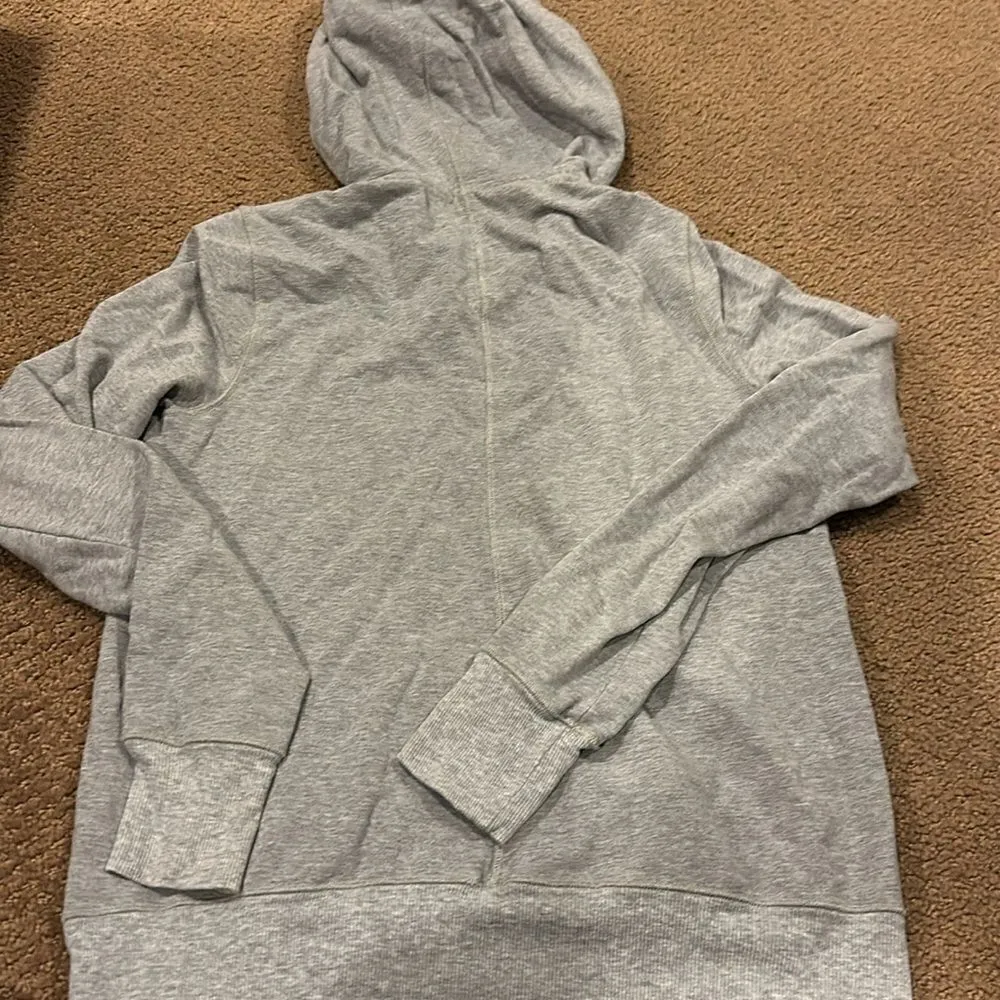 Splendid Women’s Grey Zip Up Hoodie Sweatshirt - Image 7