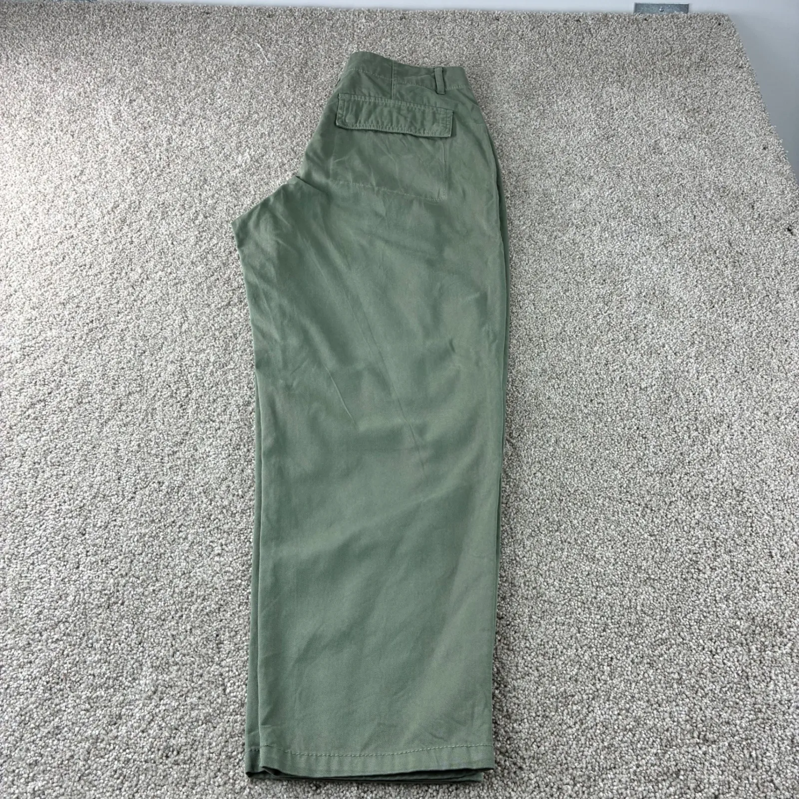 Pistola Ashton Straight leg Utility Pant-Womens Size 29 Olive Green 100%‎ Cotton - Image 7