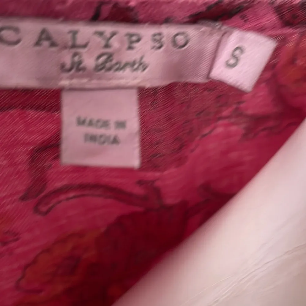 Calypso St. Barth Calypso Pink Patterned Dress - Image 8