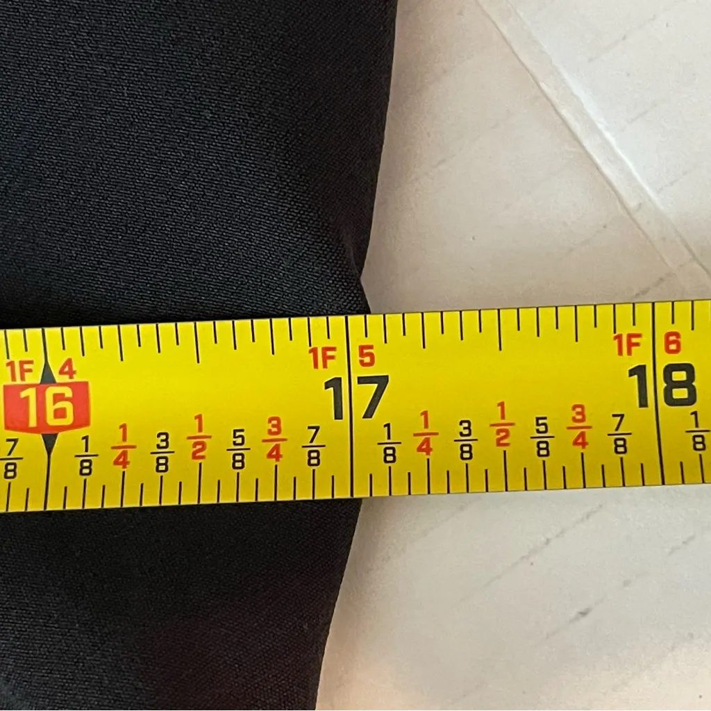 JustFab Black Double Breasted Blazer Size L - Image 11