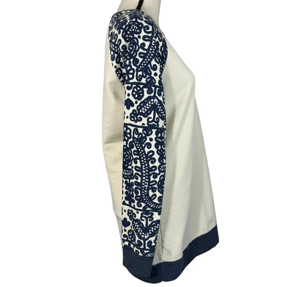 Burton Medium Lima Crew Pullover Top / Sweatshirt Long Raglan Sleeve Stretch - Image 4