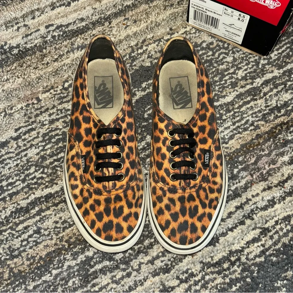 Vans Leopard Print Sneakers - Image 2