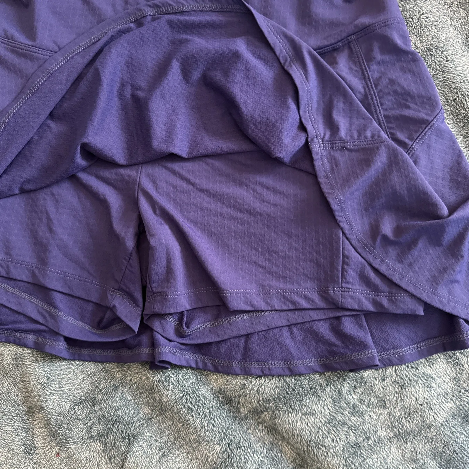 Ibkul Alex Flounce Tennis‎ Skort Womens Medium Blue Pickleball Golf - Image 3