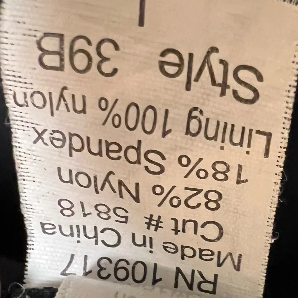 Sunsets Black Swim Skirts Style 39B - Image 5