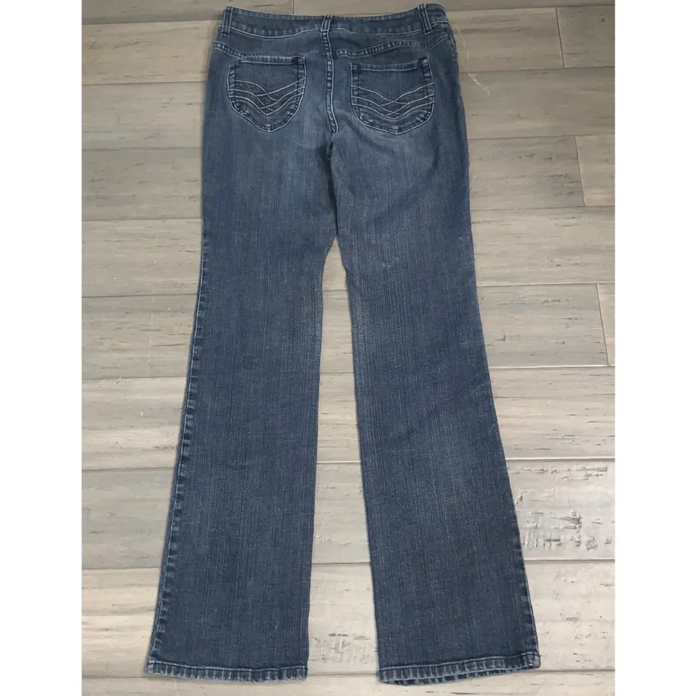 Chico’s Platinum High Waist Bootcut Medium Wash Stretch Jeans Tall 0.5 (4-6) - Image 3