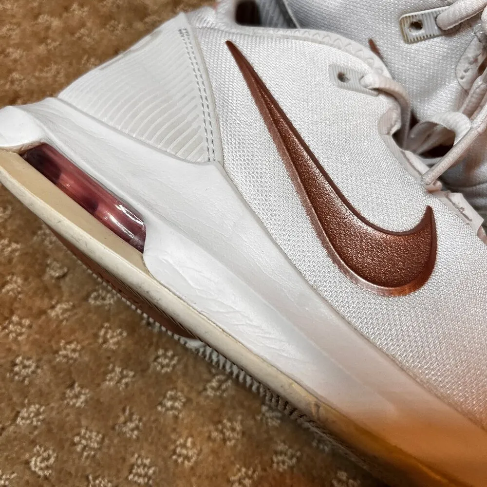 Nike Women's Size 7 Air Max Wildcard Shoes White / Rose Gold AO7353-066 - Image 2