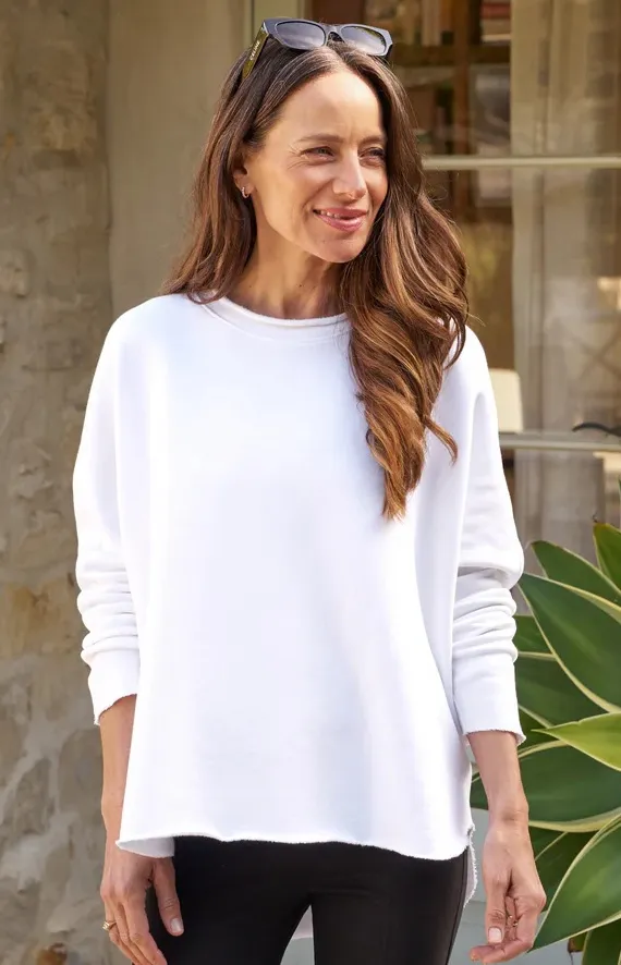 Frank & Eileen Capelet Anna Long Sleeve Triple Fleece Sweatshirt - Image 1