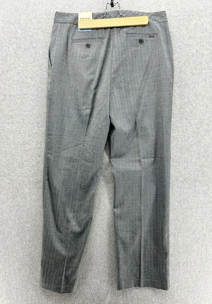 IZOD XFG Women’s Golf Pants Size 8 Straight Leg Micro Chevron Athletic Stretch - Image 2