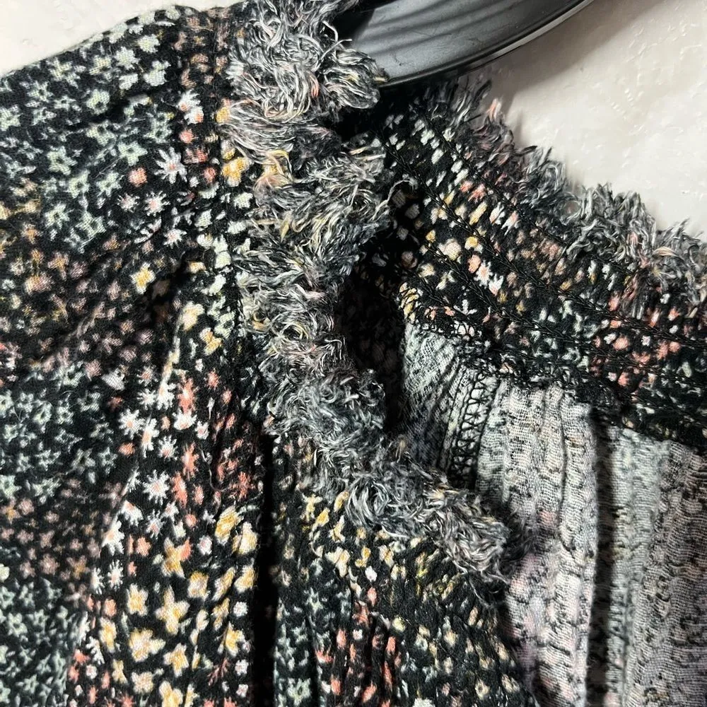 True craft flutter sleeve raw hem blouse 3X - Image 4