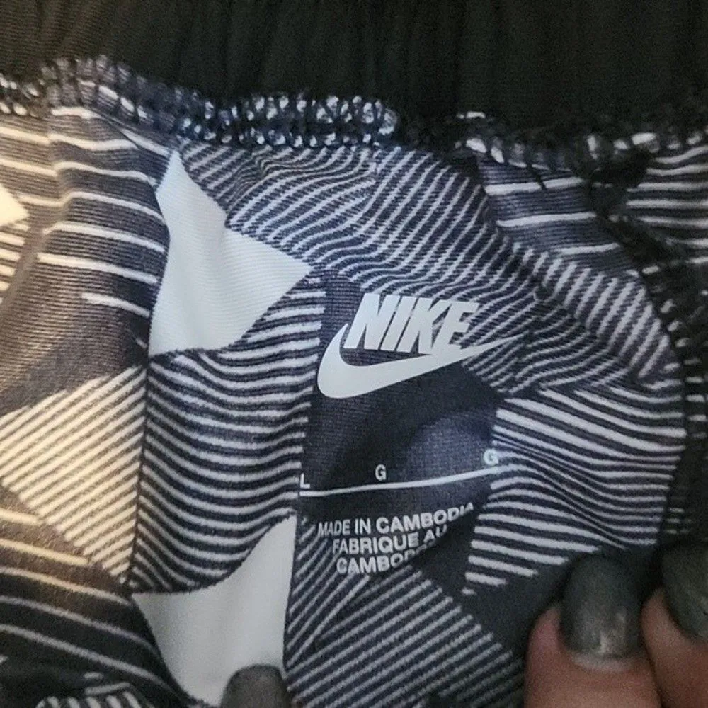 Nike  Serena Design Crew Printed Tennis Woven Pants Womens Size Large Pattern - Image 8