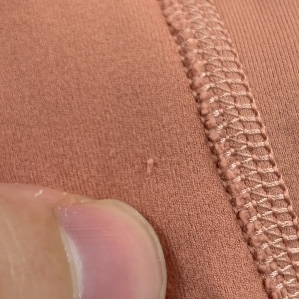 Lululemon women’s athletic Pink Savannah align high rise 28 ankle leggings sz 2 - Image 9