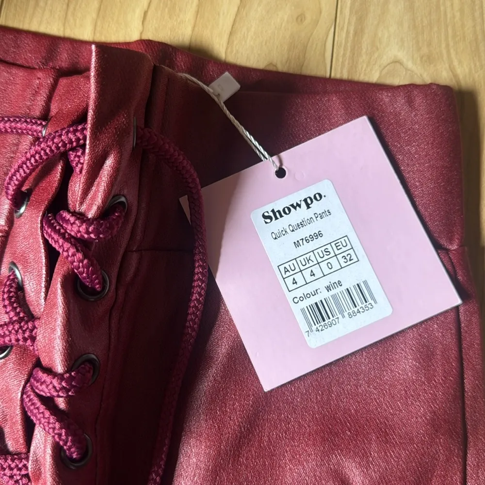 Showpo Quick Question Pants Red Size 0 - Image 2