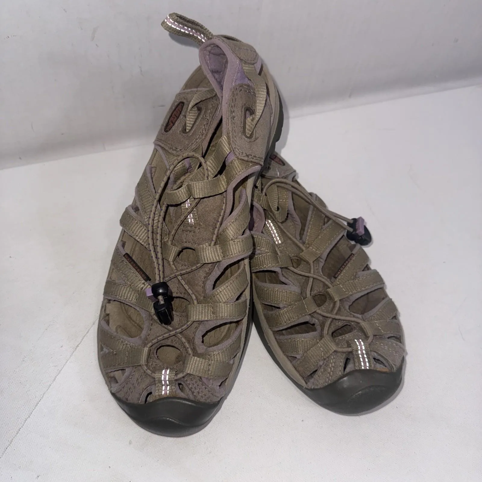 Keen Hiking Purple Gray Gorpcore Outdoor Trail Waterproof Sandals Women's Sz 7.5 - Image 15