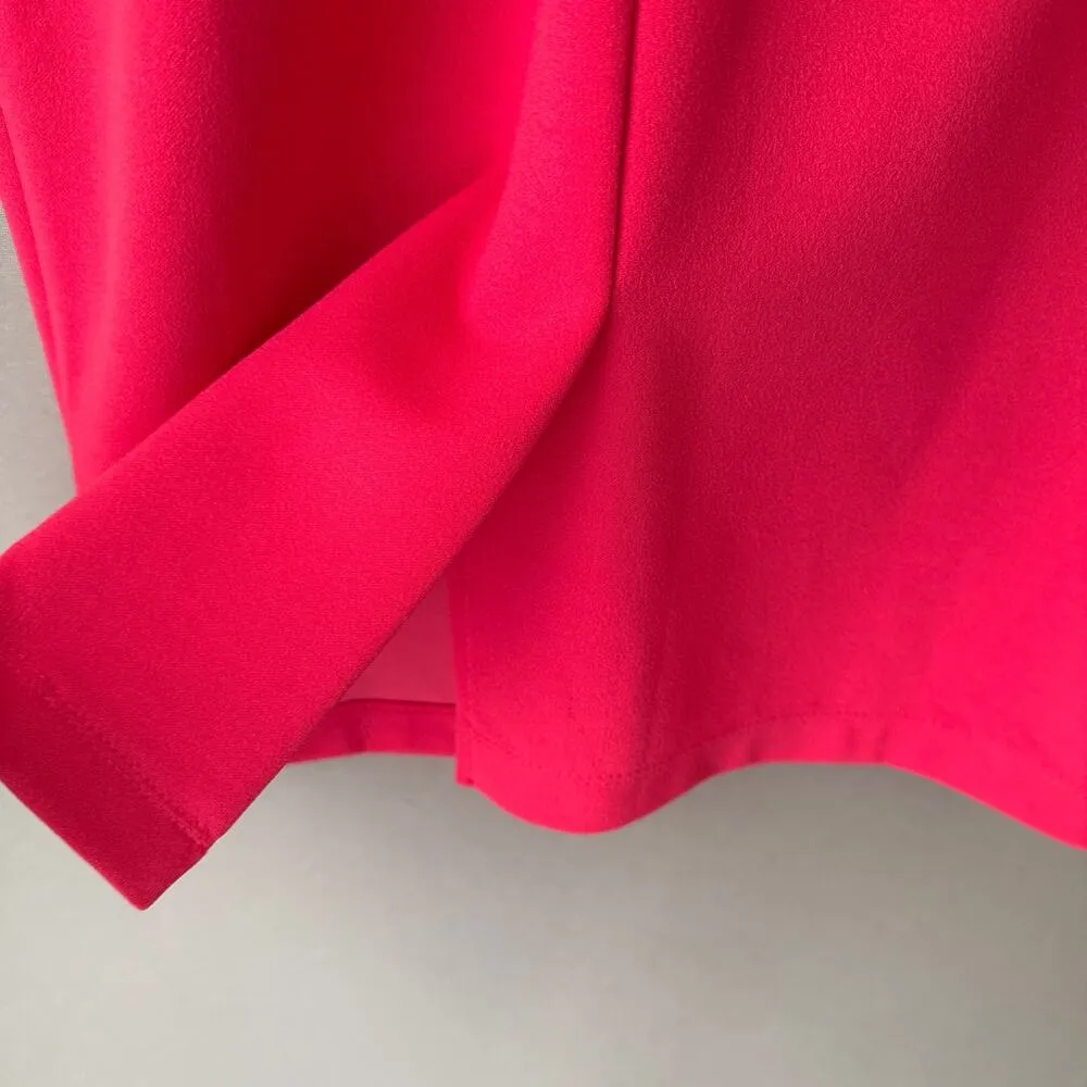 Maggy London sz 0 red‎ sheath office dress - Image 10