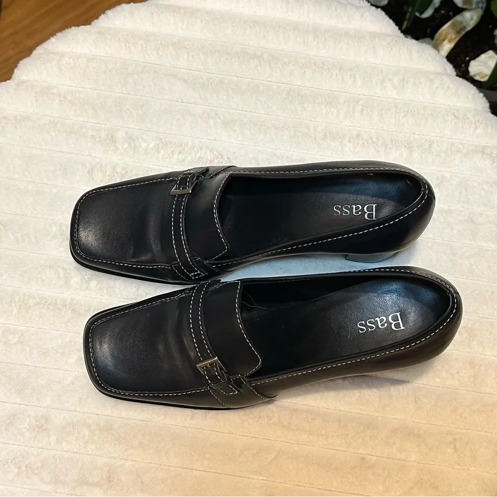 Bass Women's Black Loafers 👞 Size 8 - Image 7