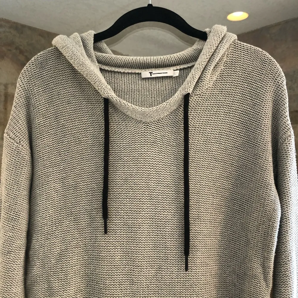 Alexander Wang Knit Hooded Sweater - Image 2