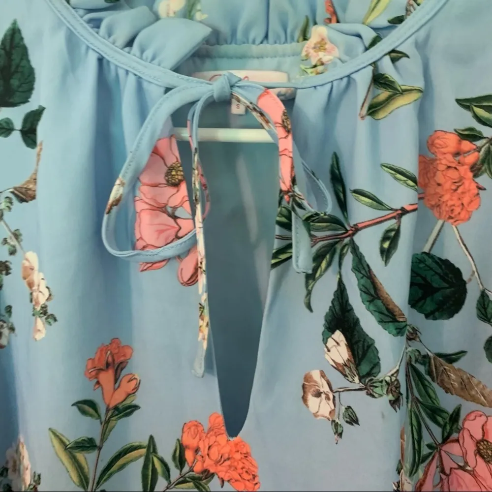 Parker Daphne Floral Cold Shoulder Shift Dress - Image 7