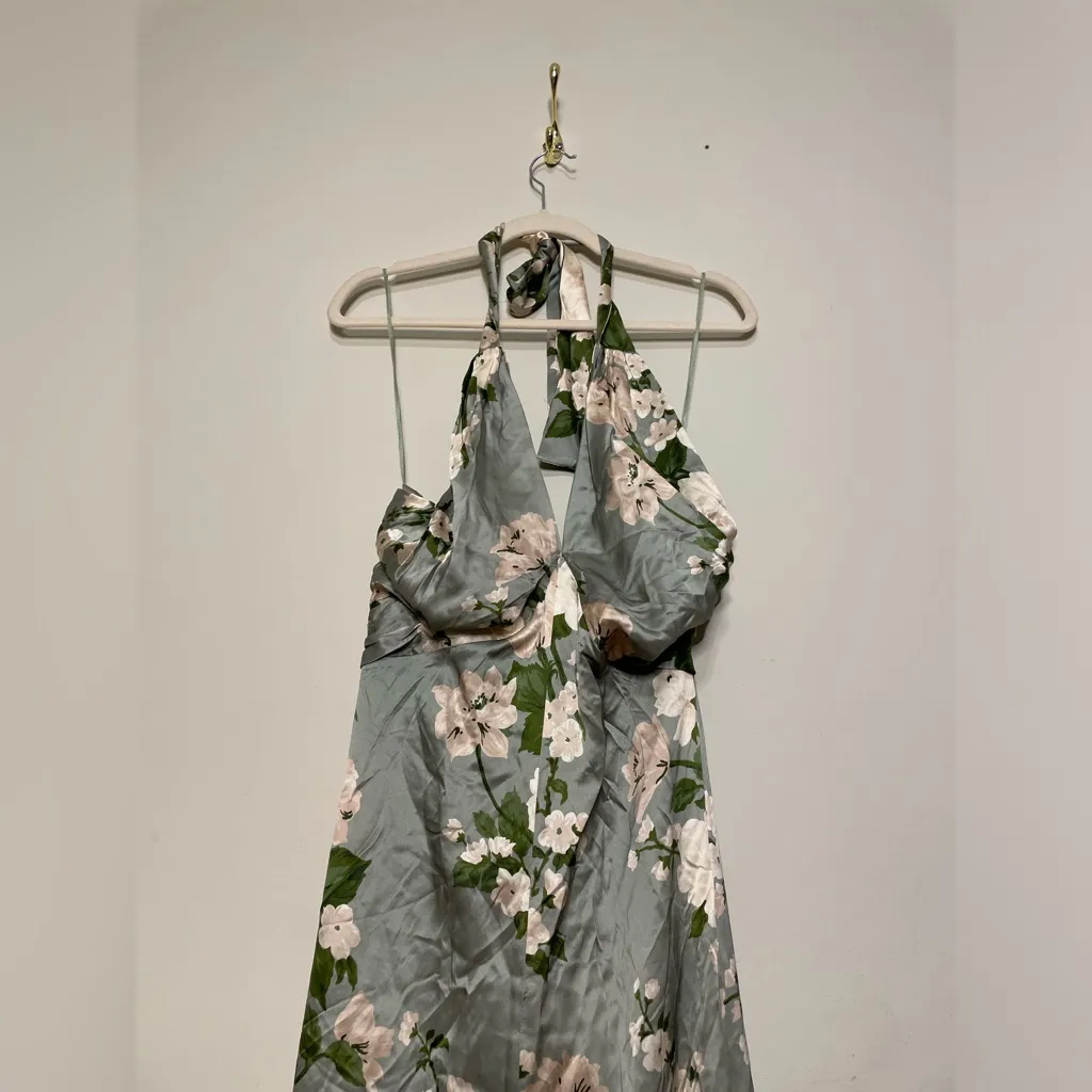 Reformation Veria Silk Dress - Image 7