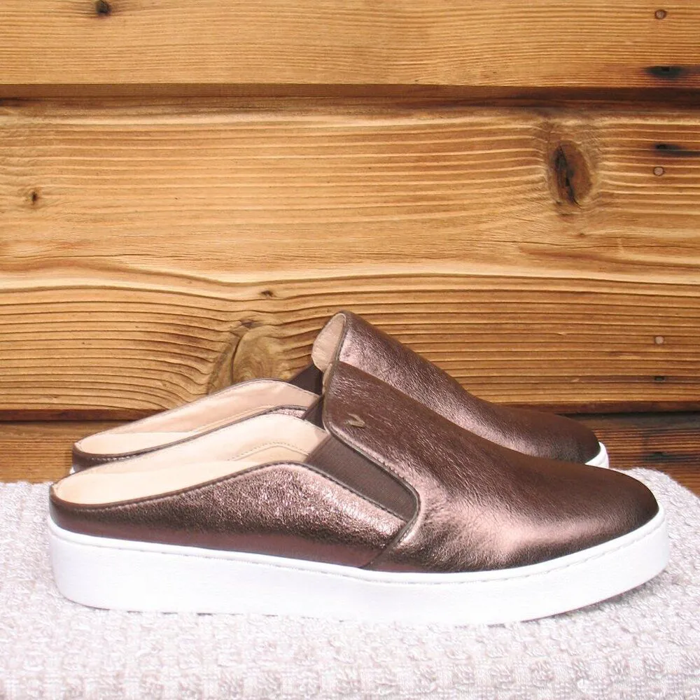 7 W 7 Wide Vionic Women’s Dakota Leather Mules Slip On Sneaker - Image 2