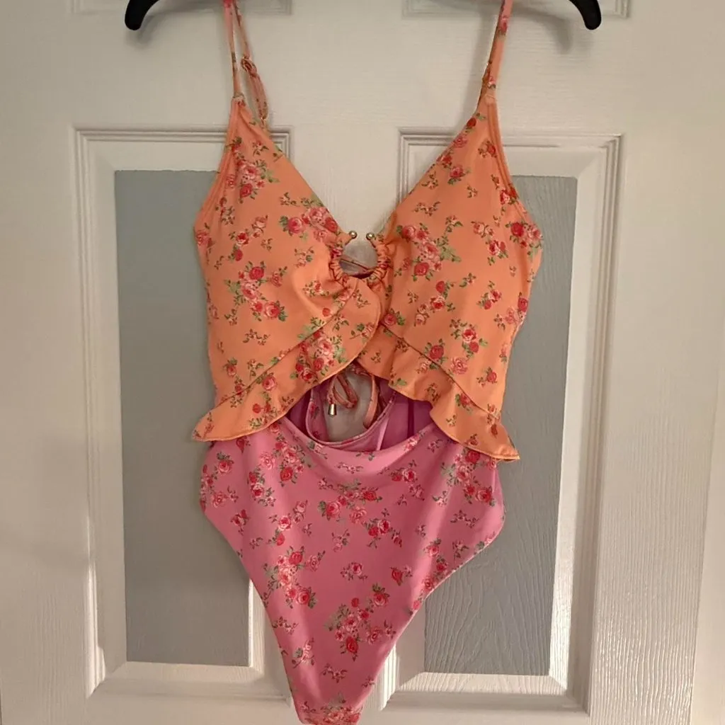 Altar’d State Sunset Shores Ava Swimsuit, NWOT. Size large . - Image 2