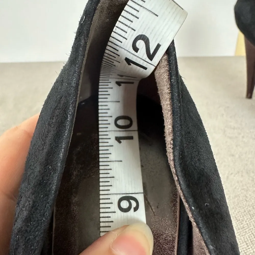 Giuseppe Zanotti  Black Suede Heels - Image 9