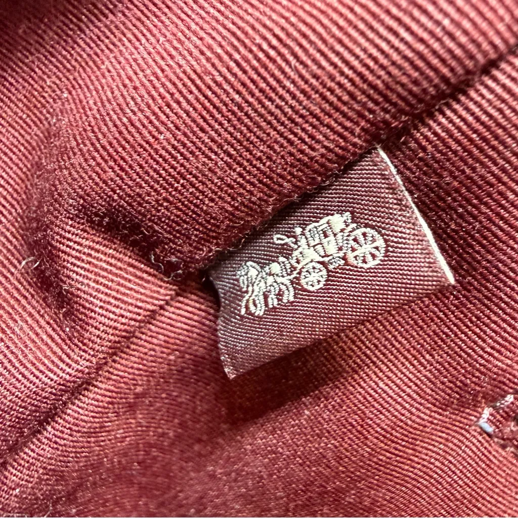 Coach Confetti Pink Ruched Nylon Court Tote Bag - Image 5