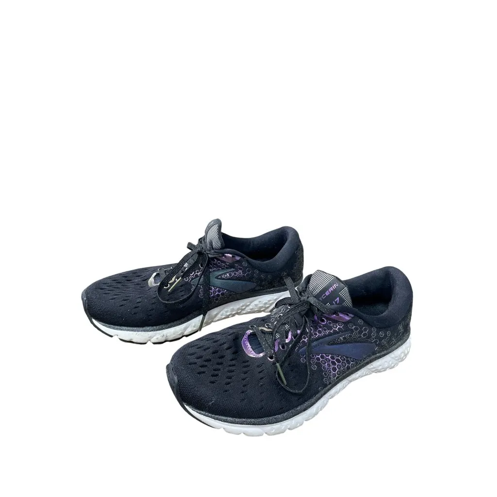 Brooks Glycerin 17 Womens Black Running Shoes Sneakers Size 8 SKU 9050 - Image 3