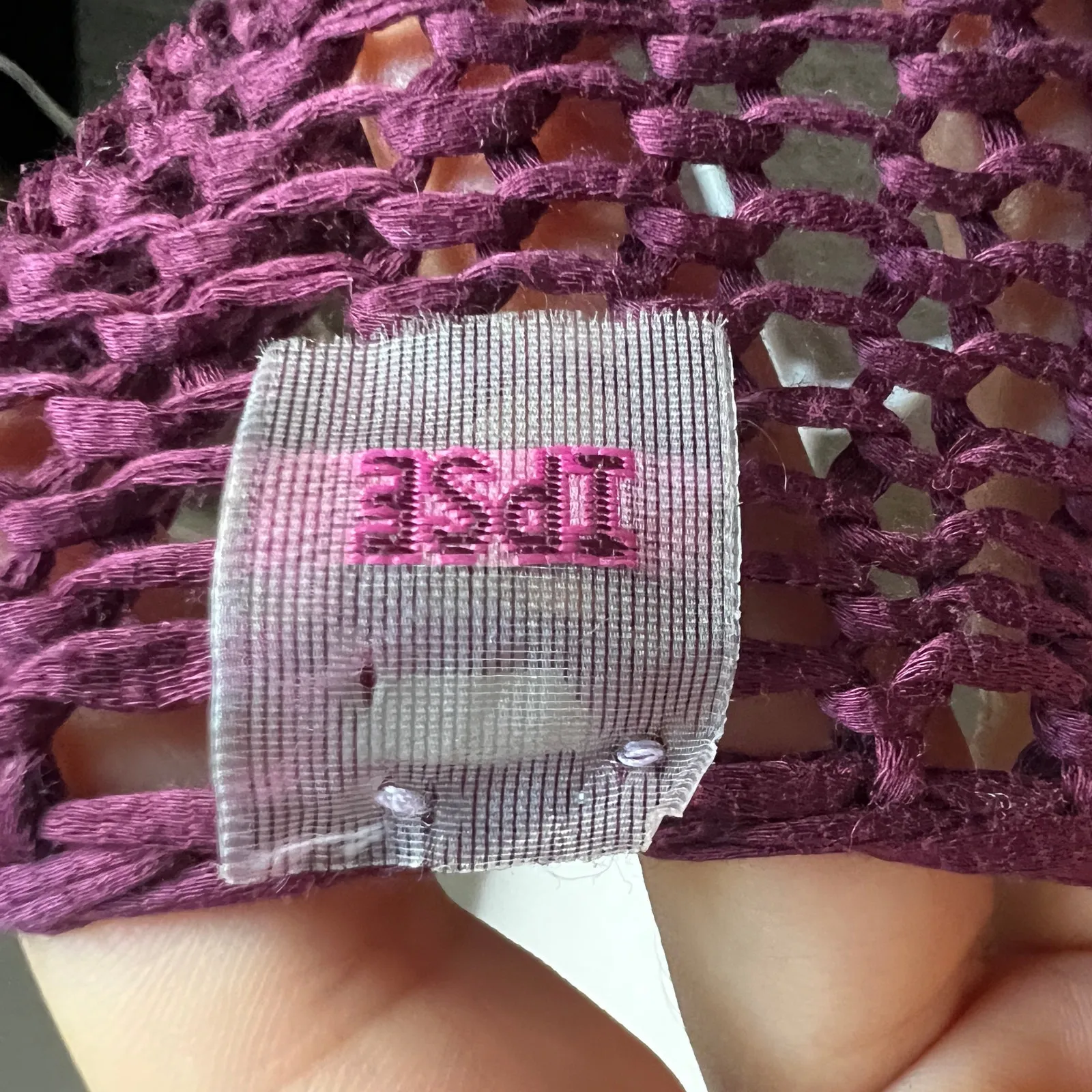 IPSE GAZEBO Crochet‎ Cardigan Boho Y2K 2000s Indie Sleaze Festival Hippie Small - Image 3