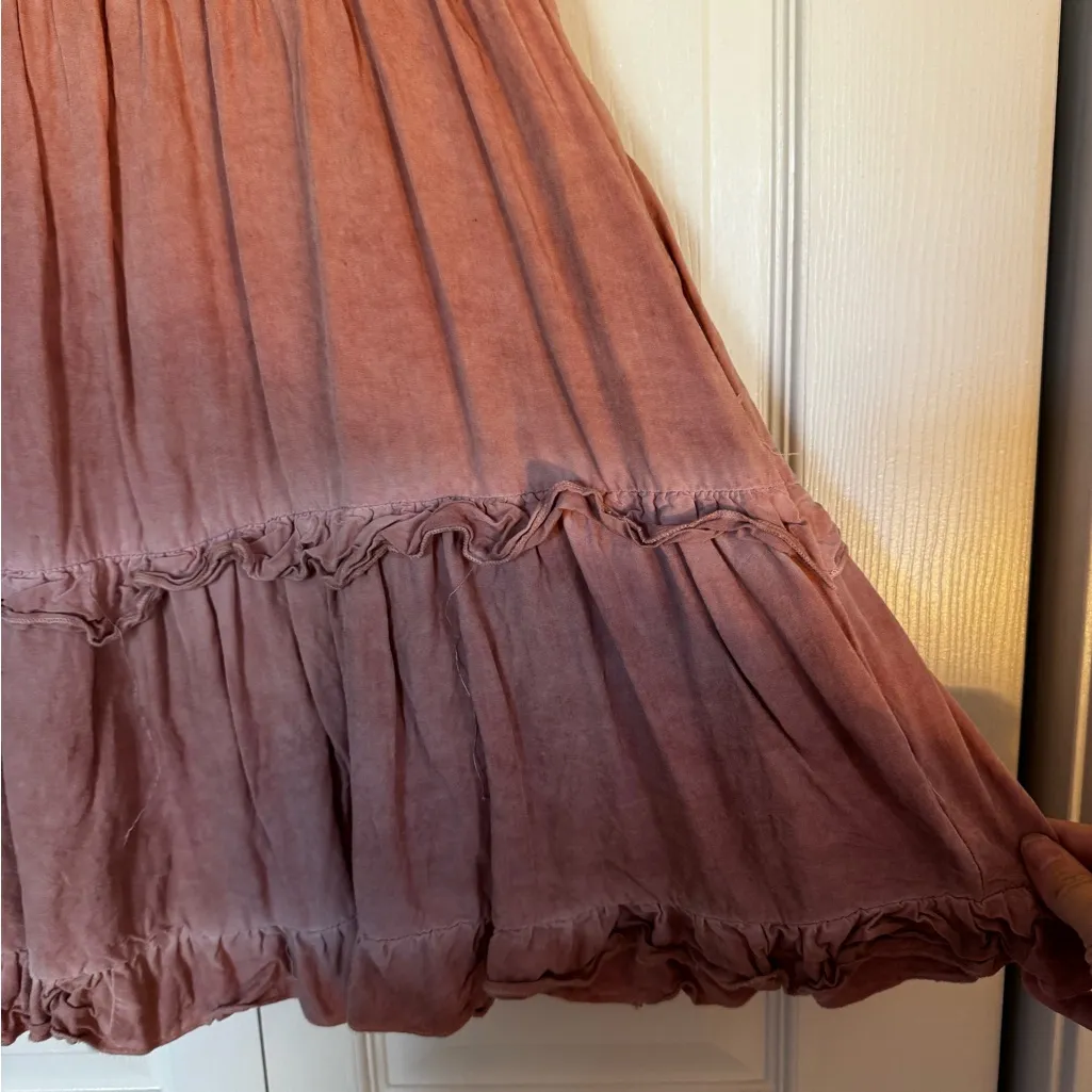 Pink Ruffled Boutique Dress - Image 2