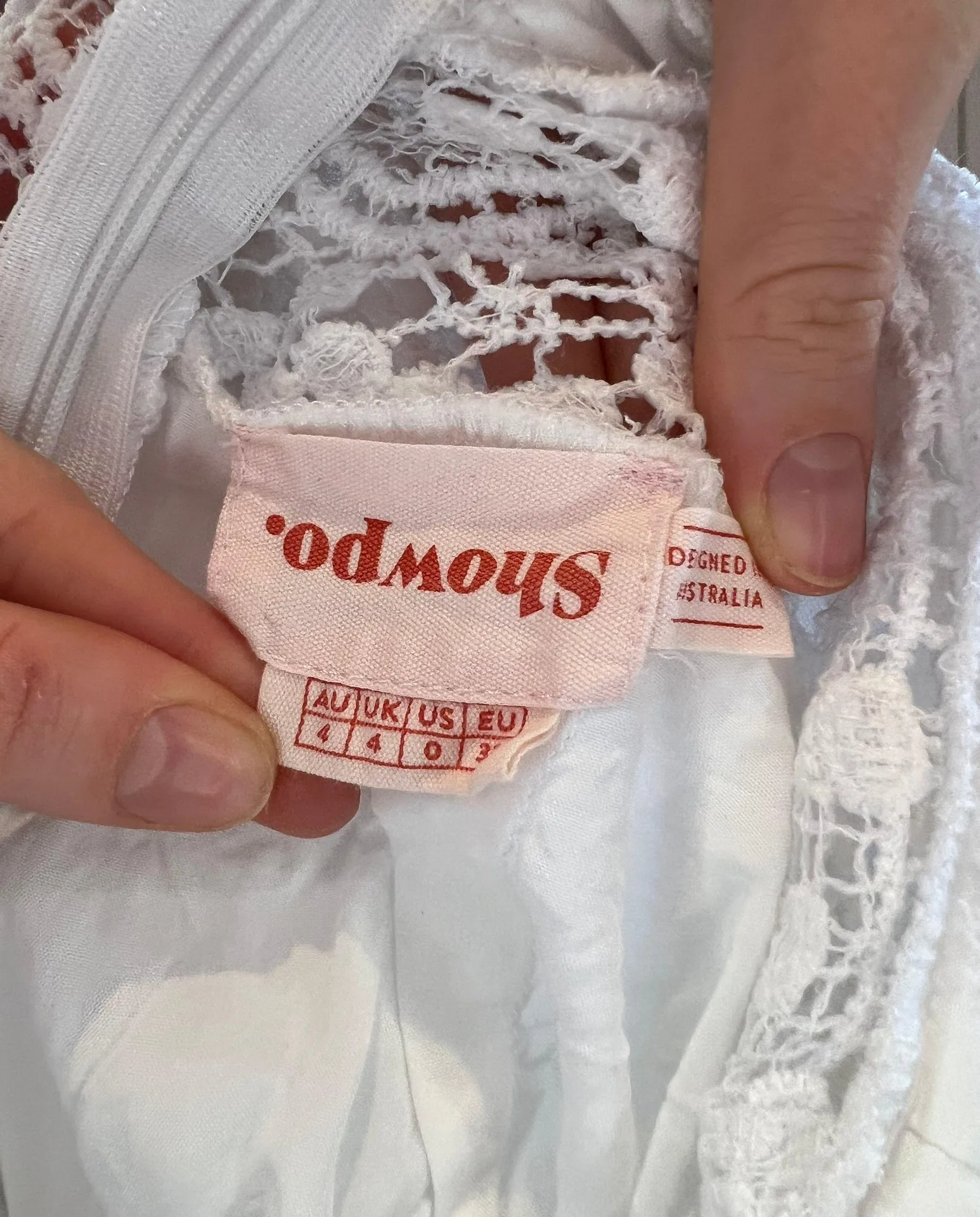 Showpo White Flowy Mini Dress - Image 5