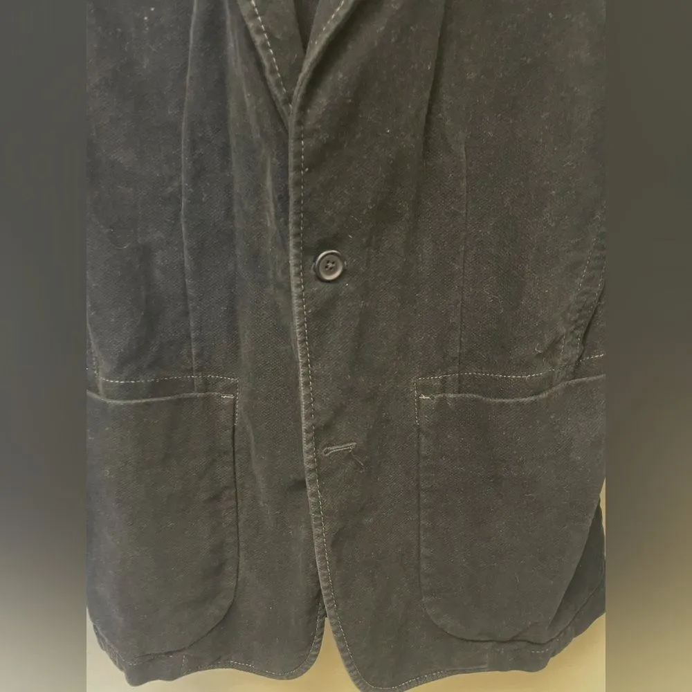 Womens United Colors of Benetton Navy Double Breast Blazer - Image 5