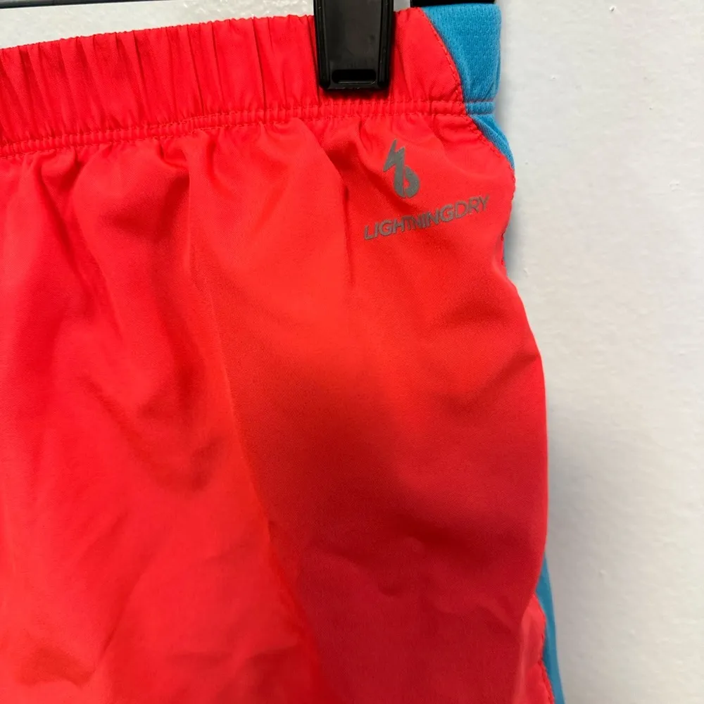 New Balance shorts! Pink and blue line running shorts, women size medium! - Image 4