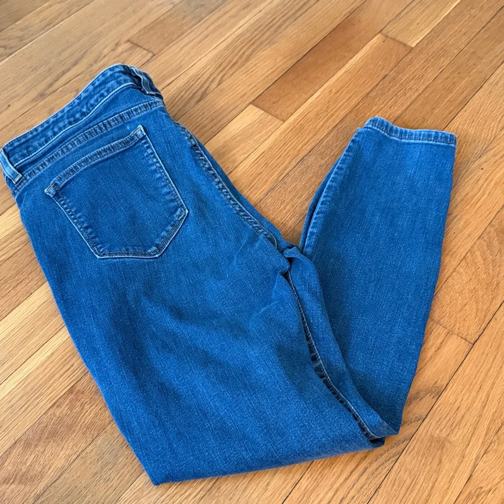 Vineyard Vines Women's Dark Blue Skinny Jeans - Image 3