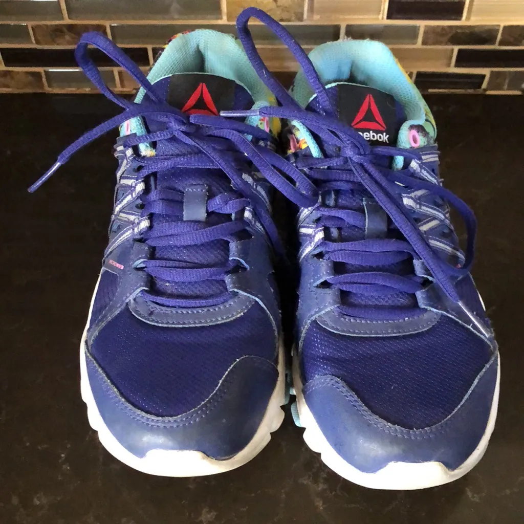 Reebok athletic colorful sneakers women’s shoes‎ size 6.5 - Image 2