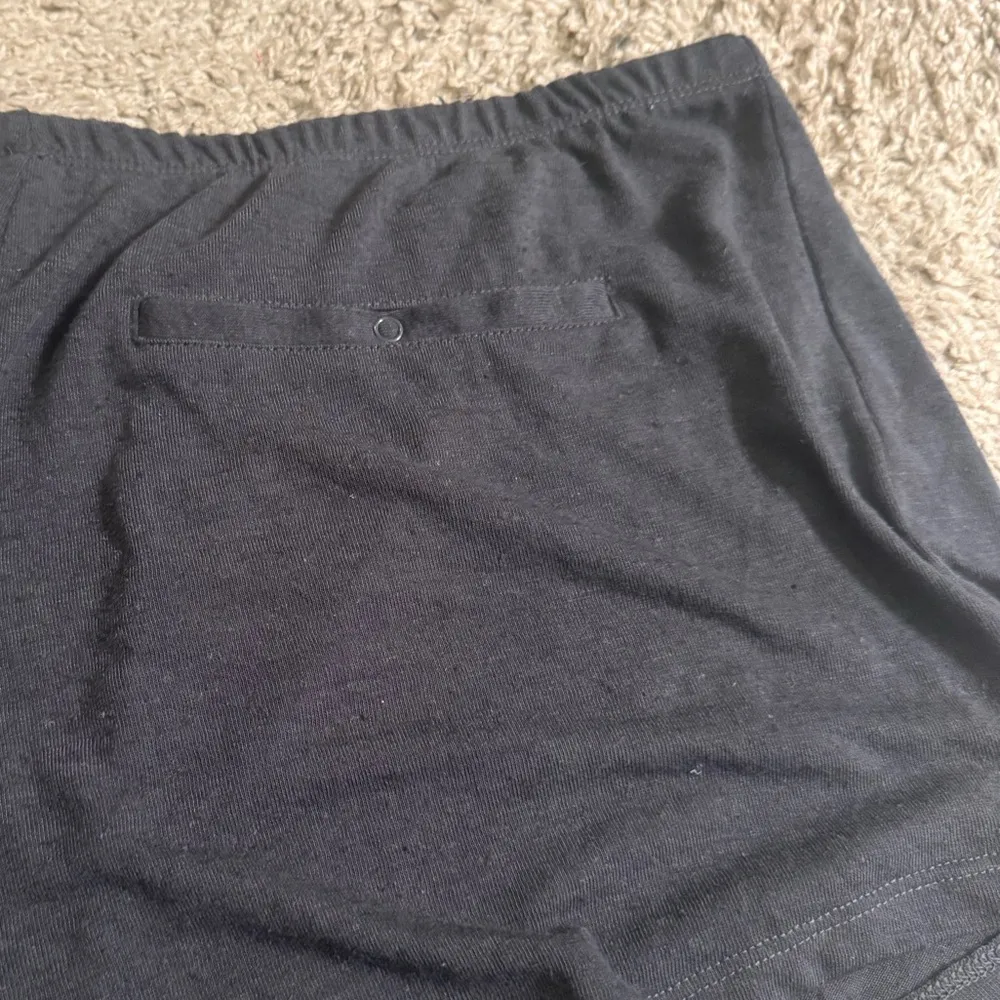 Stars Above Charcoal Grey Slub Knit Lounge Sleep Shorts - size XL - Image 7