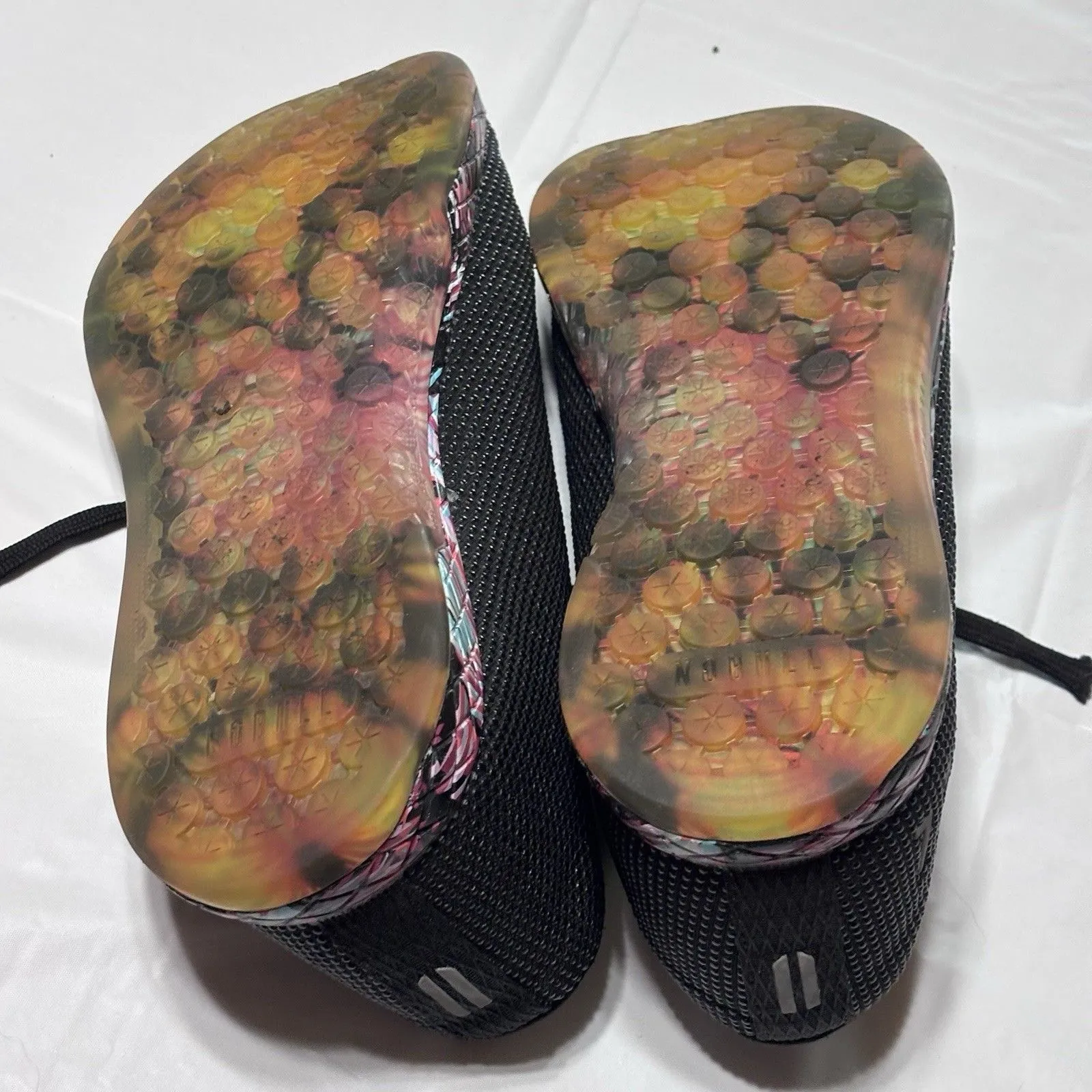 NOBULL Shoes Womens 7.5 Black Floral Colorful Gym Training Crossfit Sneaker - Image 8