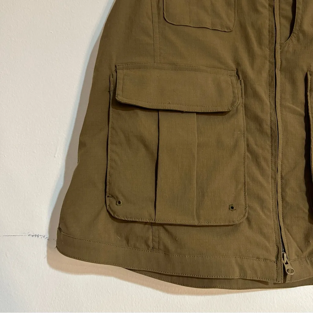 Duluth Trading Co Women's Heirloom Gardening Vest Olive Green XL Outdoor UPF - Image 2