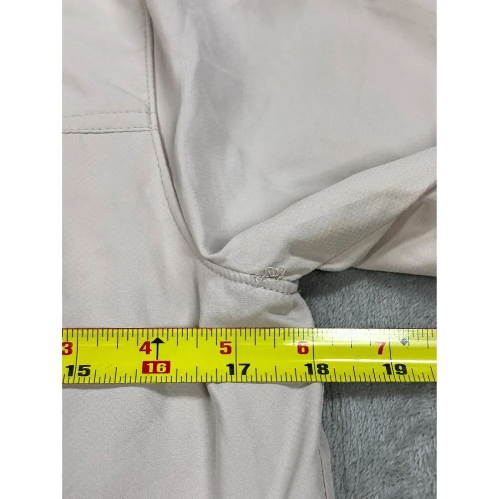 Avalanche Outdoor Supply Jacket Womens Small Tan Full Zip Long Sleeve Hooded - Image 4